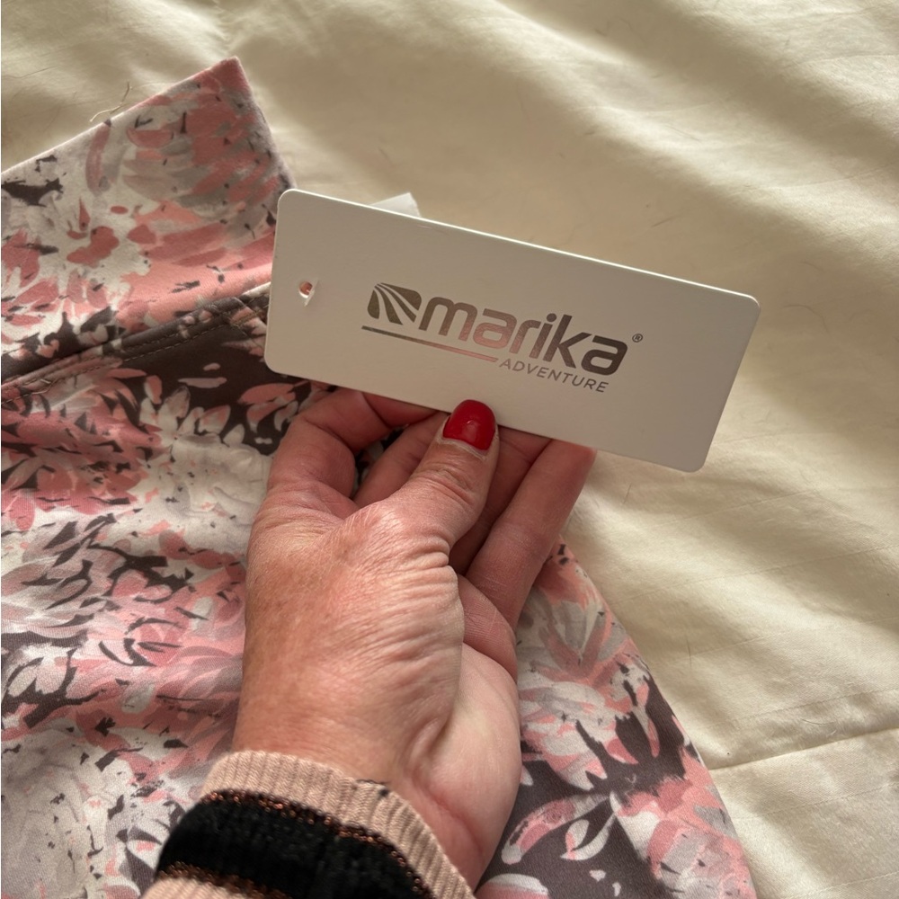 Marika Pink and Brown Floral Skort. NWT. Small - Picture 3 of 6